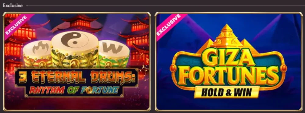 Jeux Exclusifs ViciBet Casino